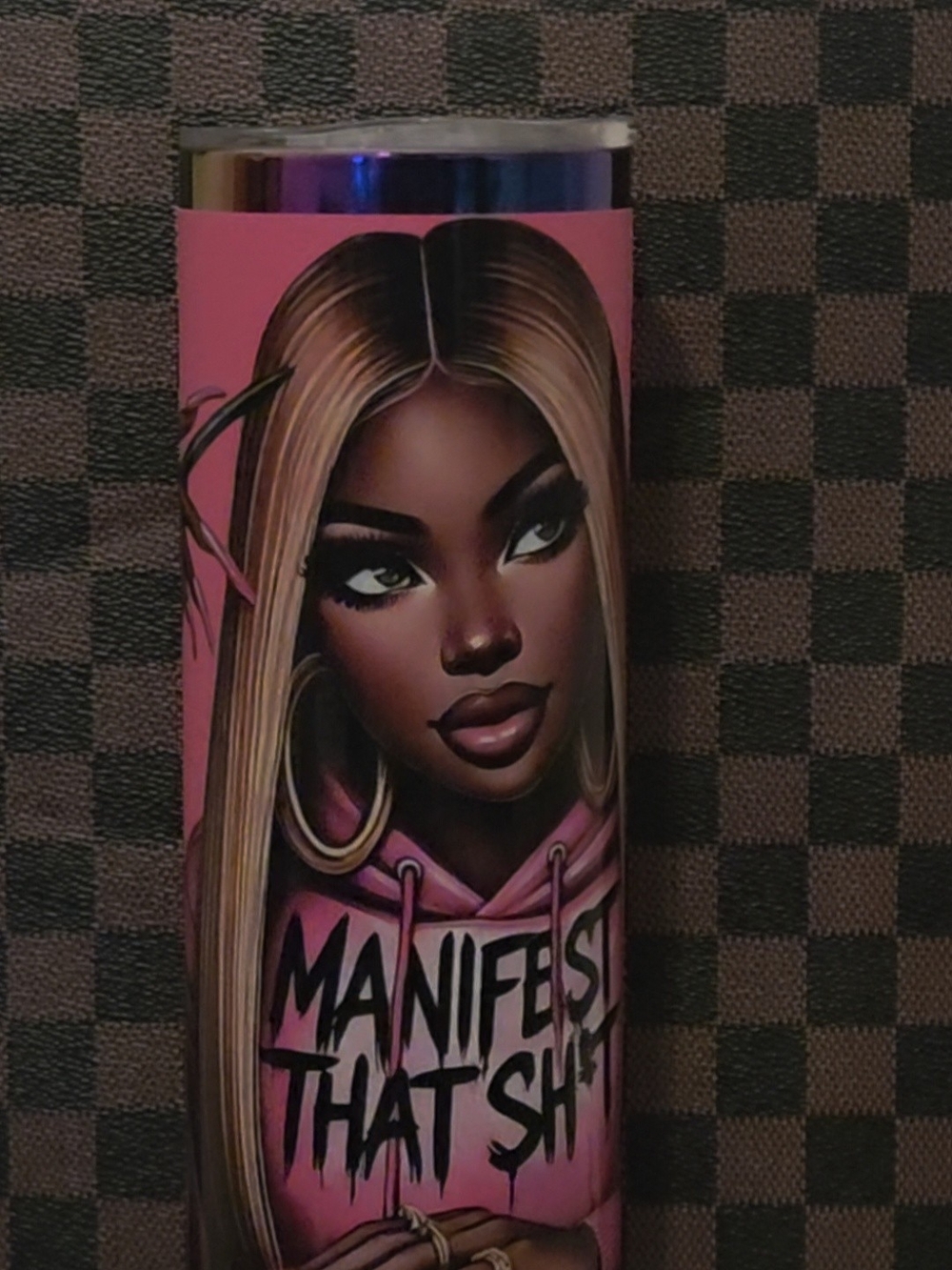 Pink "Manifest That SH*T" 20oz Tumbler